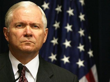 US Defense Secretary Robert Gates.