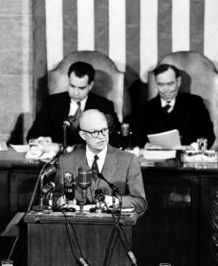 Ike before Joint Session - online only
