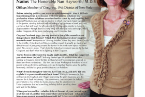 Ripon Profile of Nan Hayworth