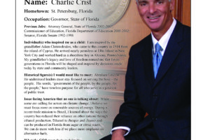 Ripon Profile of Charlie Crist