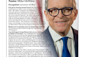 Ripon Profile of Mike DeWine