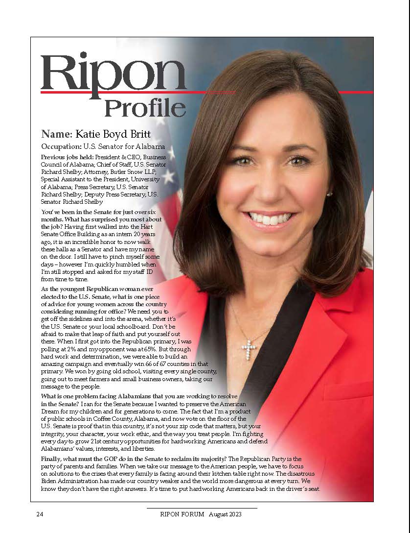 Ripon Profile of Katie Britt The Ripon Society The Ripon Society