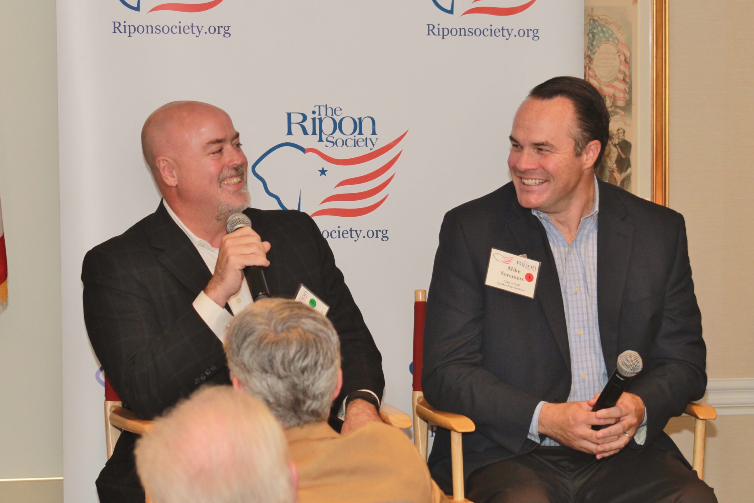 Ripon Society Holds Discussion with Mike Sommers & Hazen Marshall