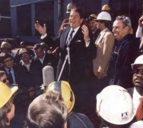 Reagan in Youngstown