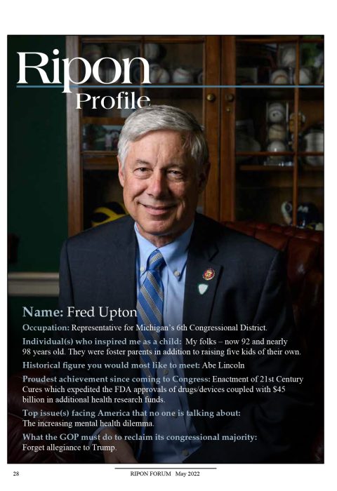 Ripon Profile of Fred Upton