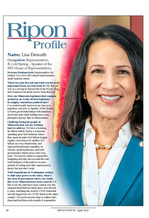 Ripon Profile of Lisa Demuth